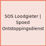 SOS Loodgieter | Spoed Ontstoppingsdienst